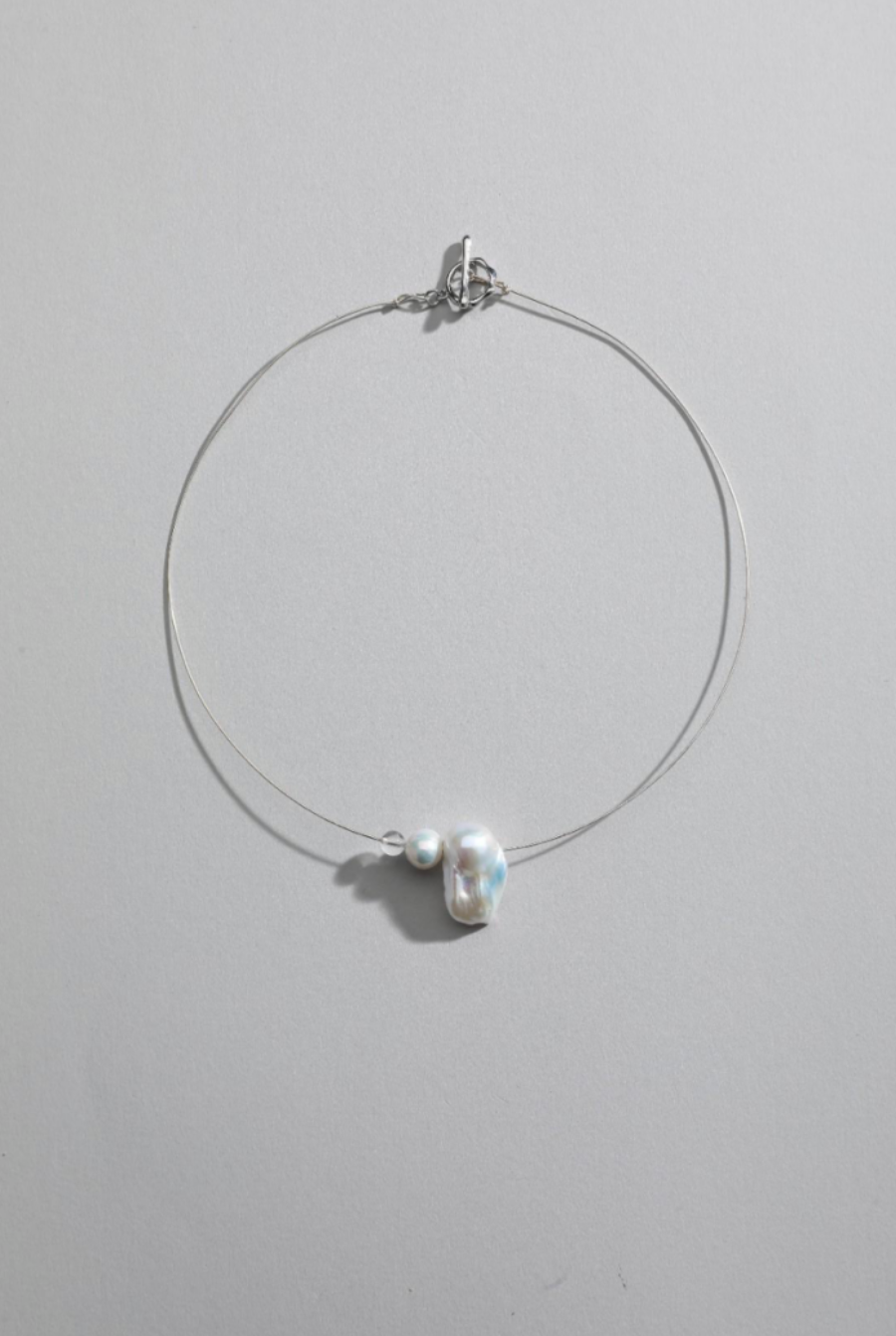 Pearl Tide Trendy Gold Plated Link Chain Necklace for Women